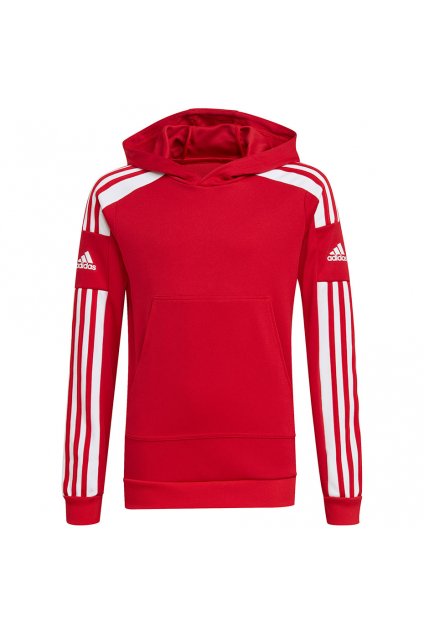 Detská mikina adidas Squadra 21 Hoody Youth červená GP6433