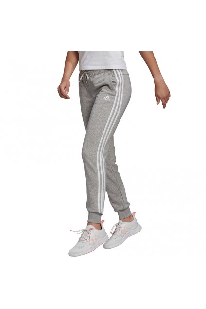 Adidas Essentials Slim Tapered Cuffed Pant Grey GM8735 d