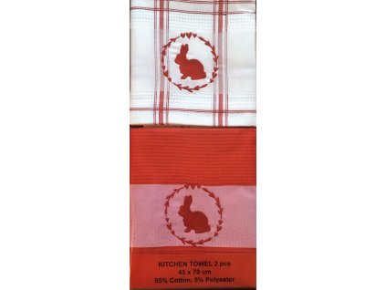 utěrky zajíc červený