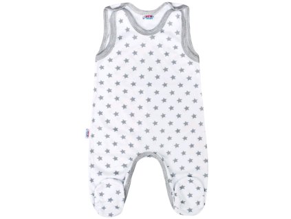 dupačky šedé s hvězdičkami