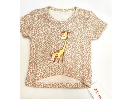 tričko žirafka 2