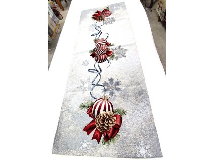 Gobelínový vánoční ubrus - Vánoční ozdoby