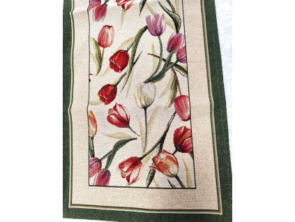 Gobelínový ubrus - Tulipány