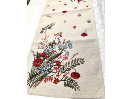 Gobelínový ubrus - Luční kvítí
