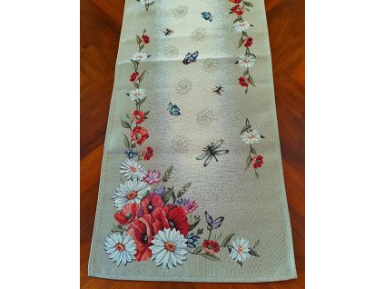 kopretiny červená detail