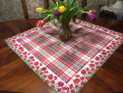 vlčí máky 80x80 M