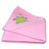 osuška žabka růžová