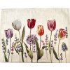 Gobelínové prostírání chenille - Tulipány