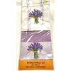 Vaflové utěrky - Kytička levandule