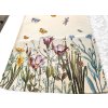 Gobelínový ubrus - Květy a motýlci