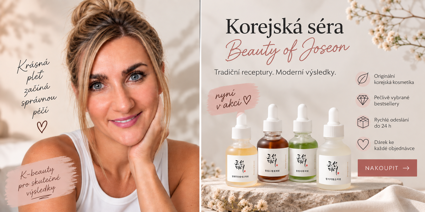 Korejská kosmetika – doprava zdarma nad 999 Kč + dárek ke každému nákupu, Nakupuj K-Beauty