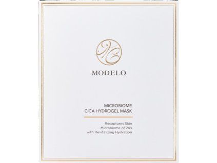 MODELO Microbiome Cica Hydrogel Mask – hydrogelová maska na pleť pro zklidnění a hydrataci