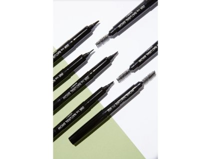 passioncat ink the natural brow fixa na oboci pro efekt microbladingu tmava hneda