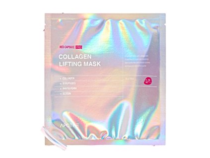 APOTHE Red Capsule PRO Collagen Lifting Mask - regenerační maska s lifting efektem, 34 g