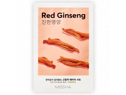 Airy Fit Sheet Mask - Red Ginseng (Červený ženšen)