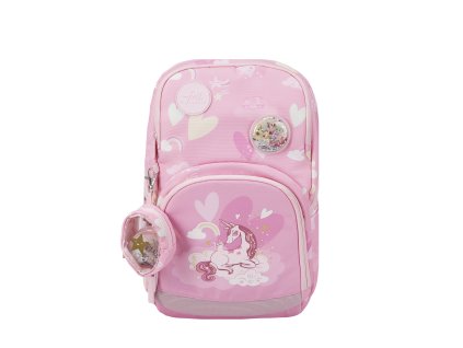 Frii EXPAND Pink Unicorn front skolesekk 1kl 22L 2024