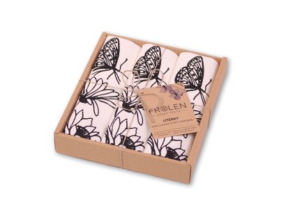 KOPRETINA MOTÝL TISK BAVLNA