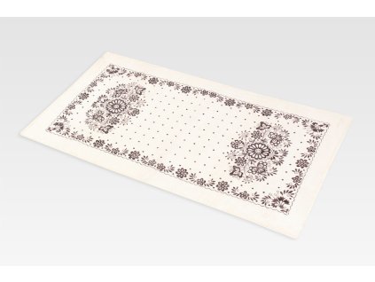 BĚHOUN LNĚNÝ S TISKEM BÍLÝ