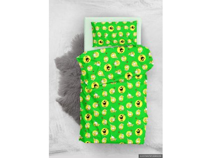 DĚTSKÉ LOŽNÍ POVLEČENÍ ŽIRAFA (CÍCHA A POLŠTÁŘ)