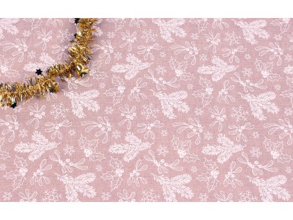 VÁNOČNÍ UBRUS 140x180 REŽNÝ