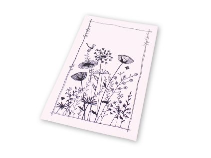 UTĚRKA TISK LUČNÍ KVÍTÍ