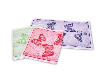 RUČNÍK MOTÝL SADA