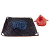 Detachable protective tarp provides a 140 x 140 cm clean area for ropes.