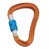 durable HMS carabiner Singing Rock Bora Screw Blue