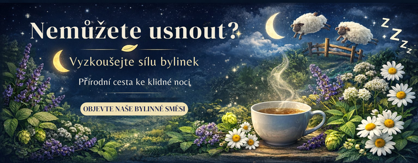 Bylinky na dobrý spánek - přírodní lék na nespavost