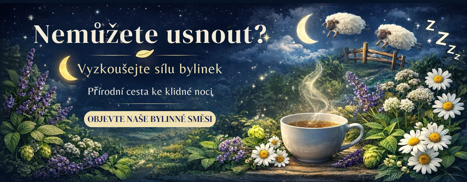 Bylinky na dobrý spánek - přírodní lék na nespavost