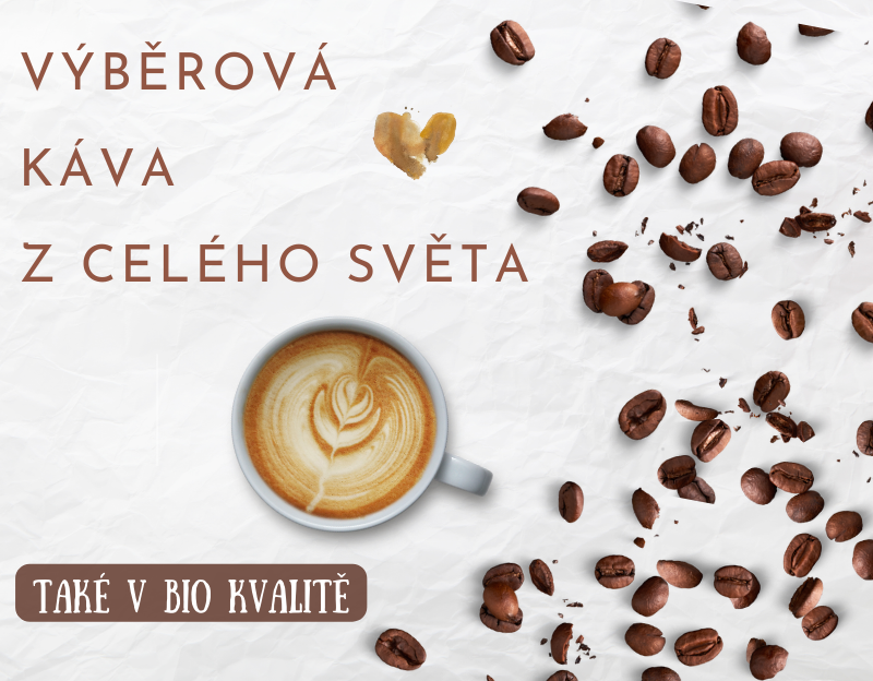 Výběrová káva z celého světa