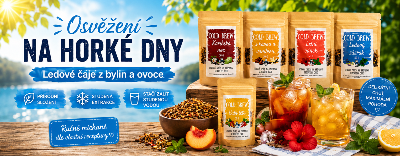 Osvěžení na horké dny = COLD BREW