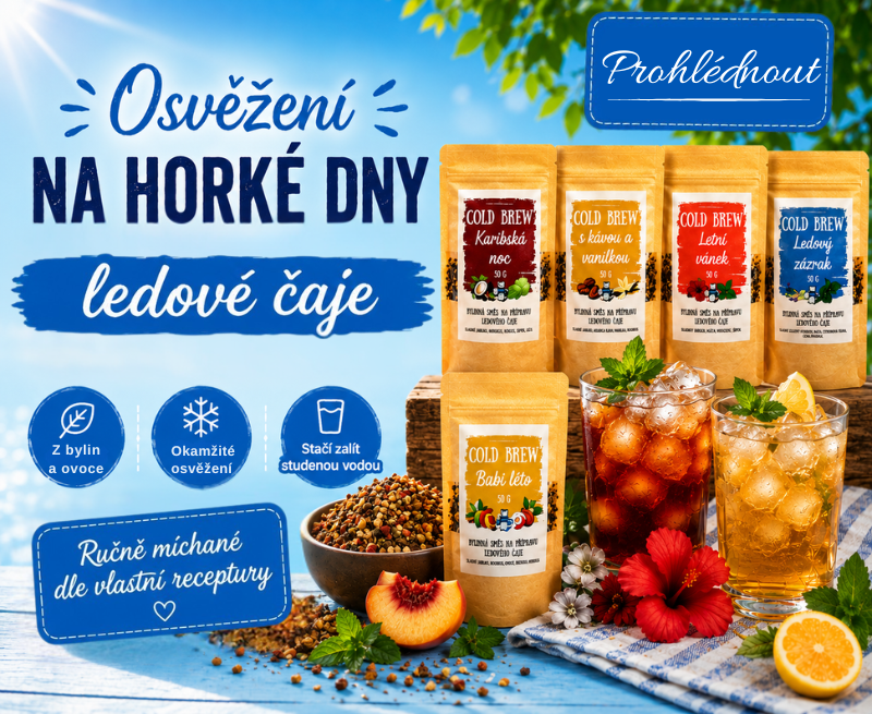 Osvěžení na horké dny = COLD BREW