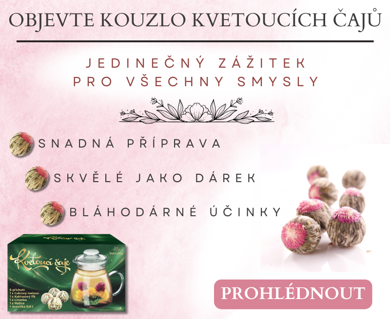 Objevte kouzlo kvetoucích čajů