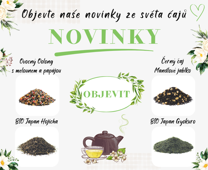 Nové prémiové čaje
