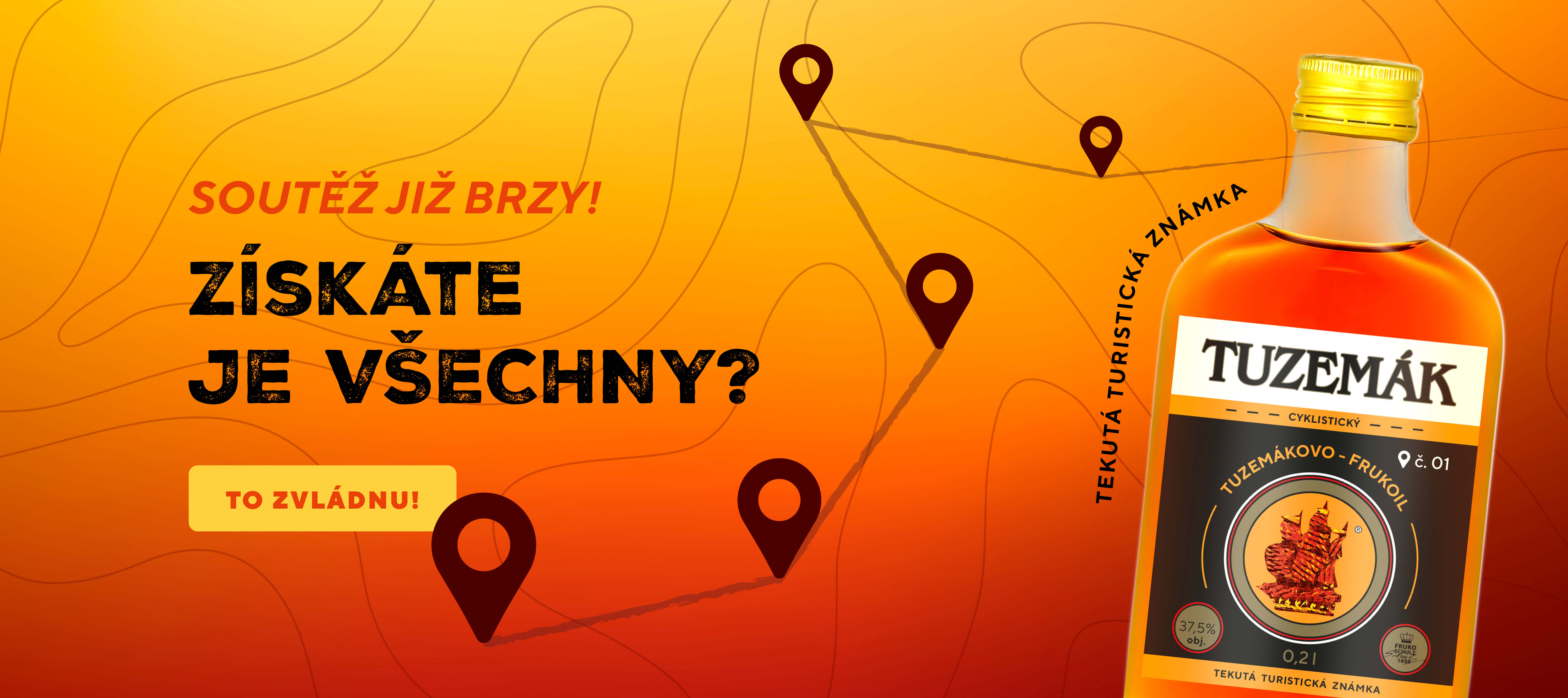 Tekutá turistický známka