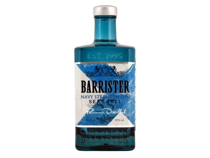 barrister navy gin