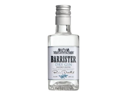 barrister dry gin 005l