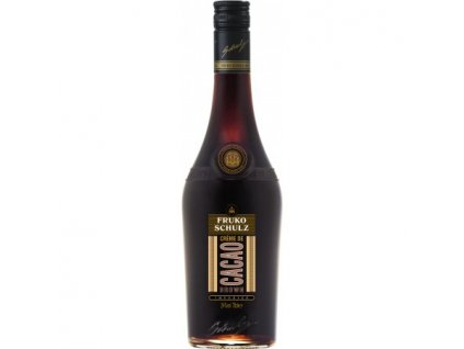 FRUKO SCHULZ CREME DE CACAO BROWN FLAVORED LIQUEUR  24 % obj. 0,7 l