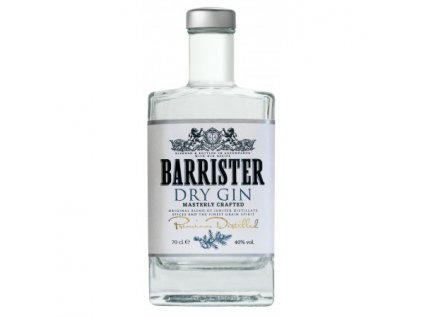 BARRISTER GIN DRY 0,7 L 40 % obj.