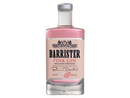 BARRISTER PINK GIN 0,7 L 40 % obj.