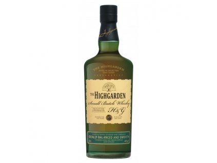 THE HIGHGARDEN WHISKY 40 % obj. 0,5 L