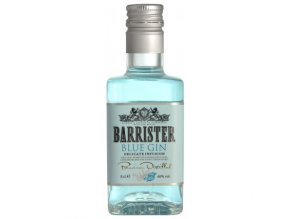 BARRISTER BLUE GIN  0,05 L