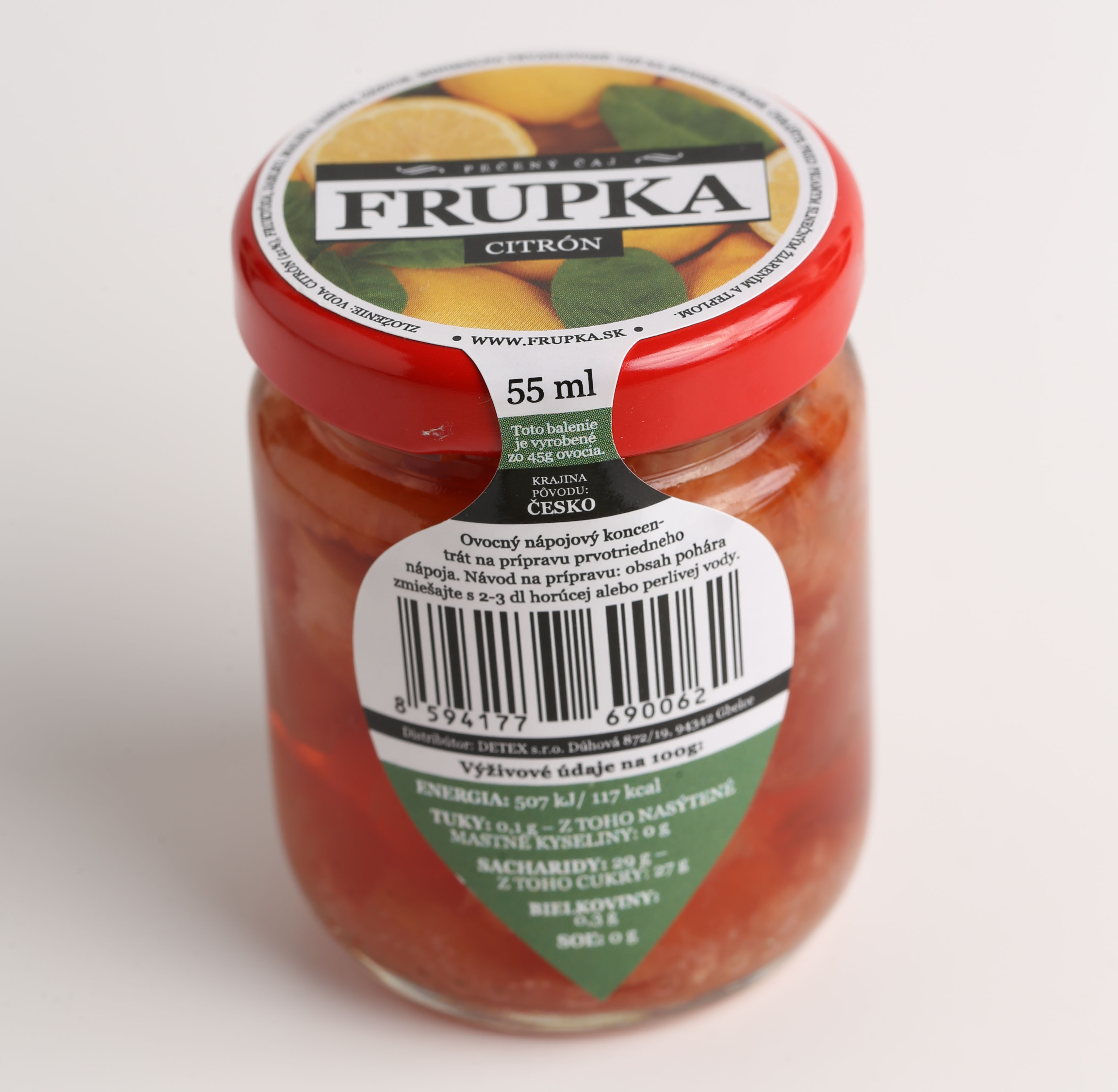 Frupka pečený čaj Citrón 60 ml
