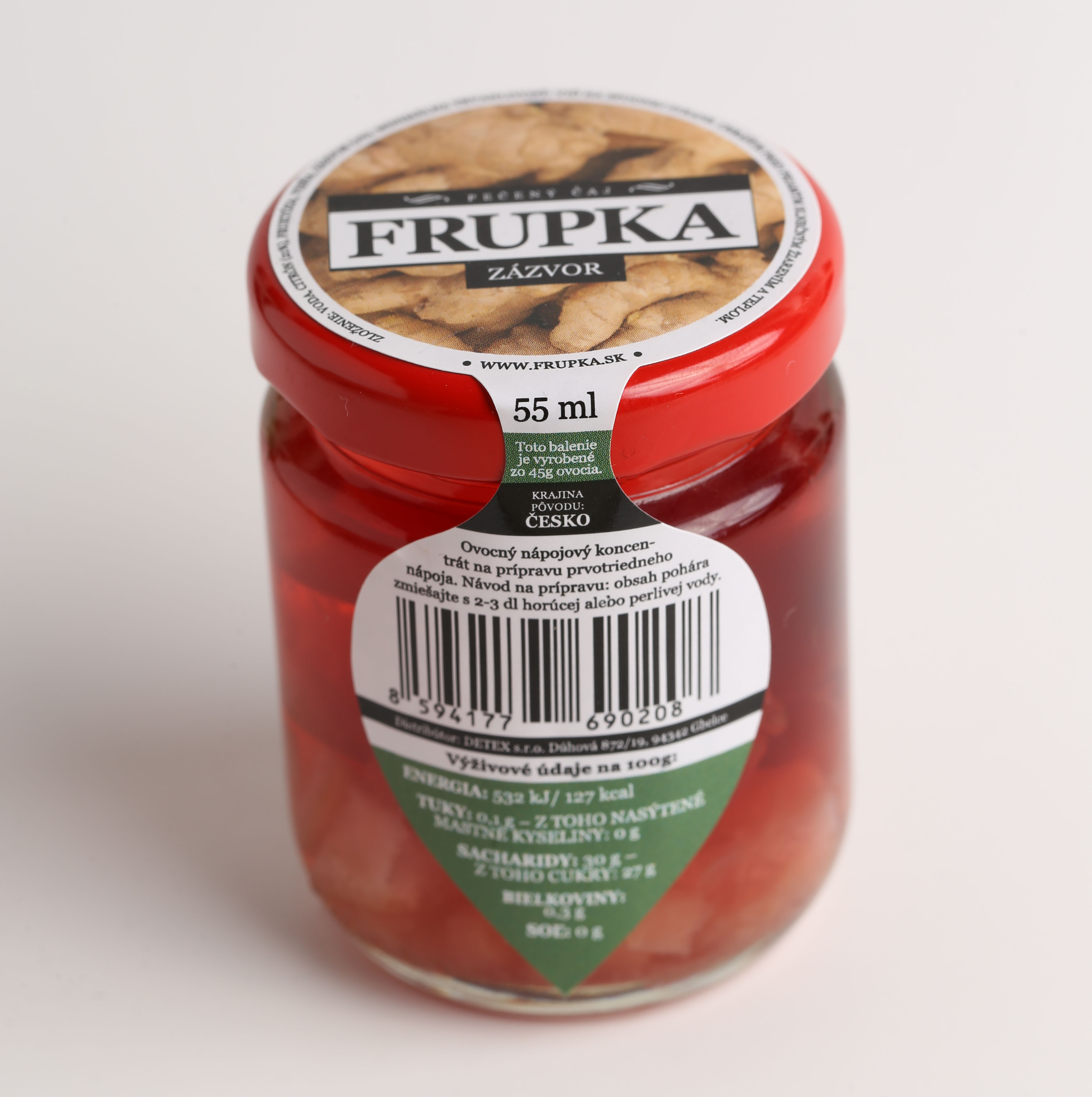 Frupka pečený čaj Zázvor 60 ml