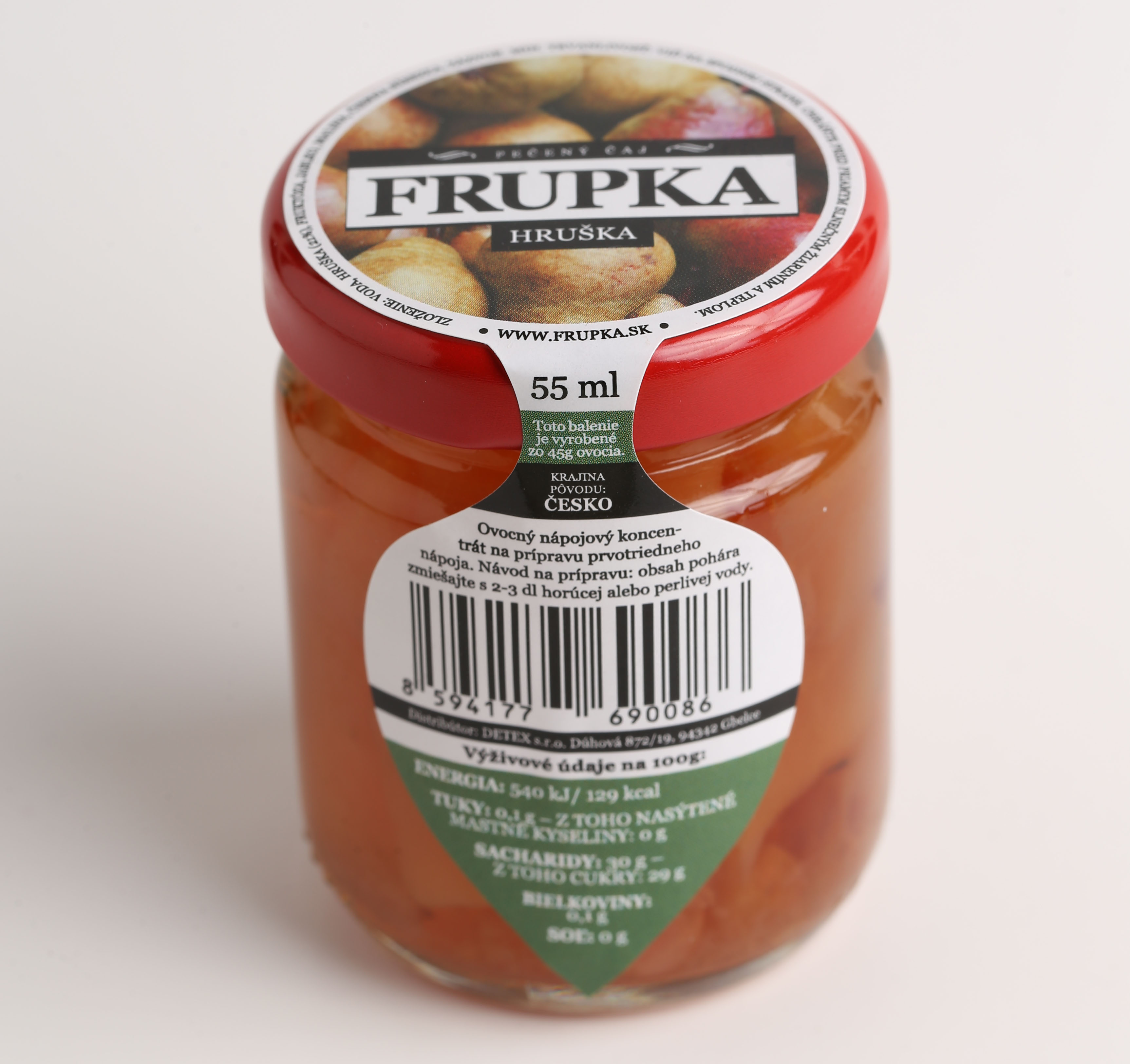 Frupka pečený čaj Hruška 60 ml