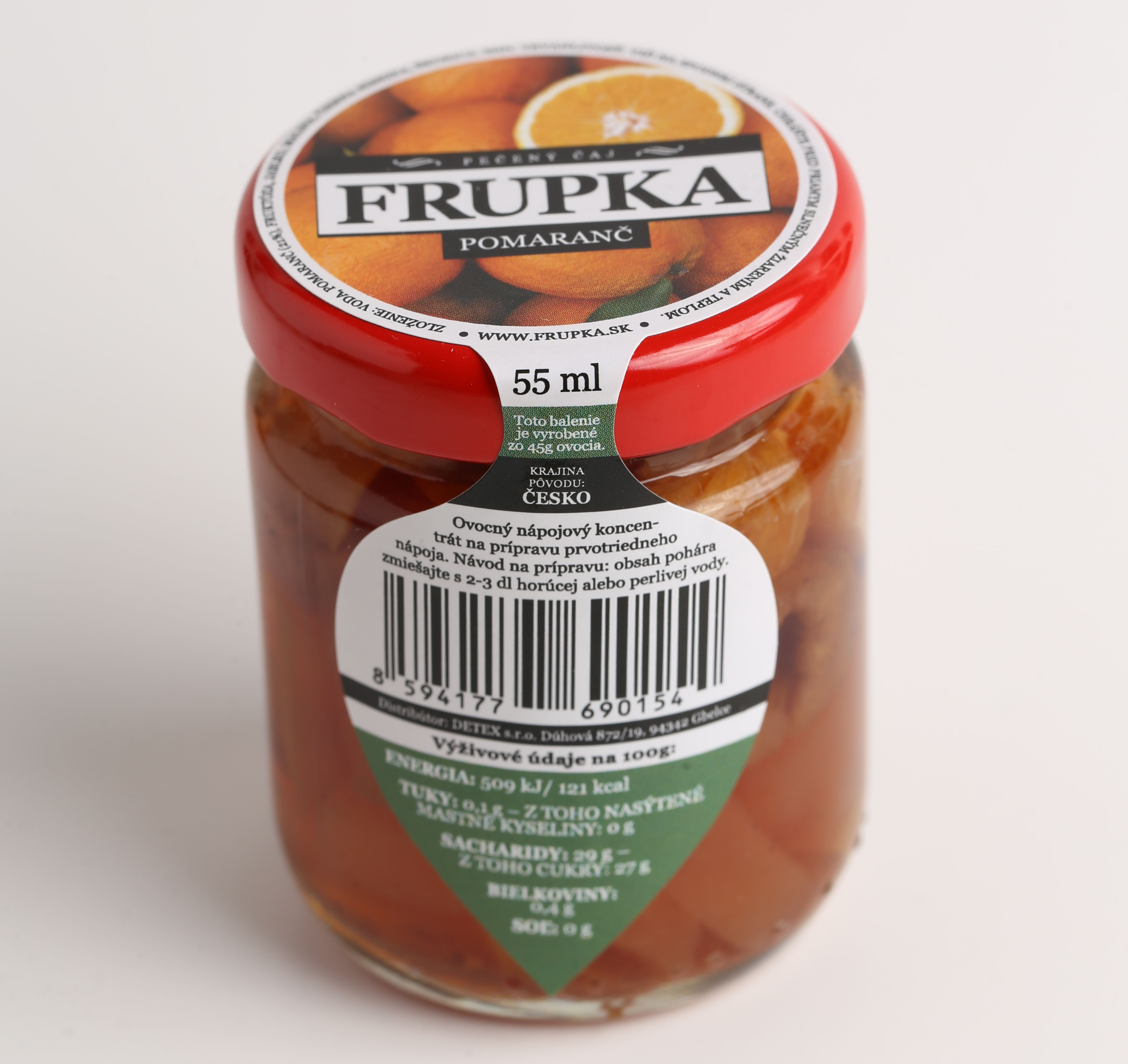 Frupka pečený čaj Pomaranč 60 ml
