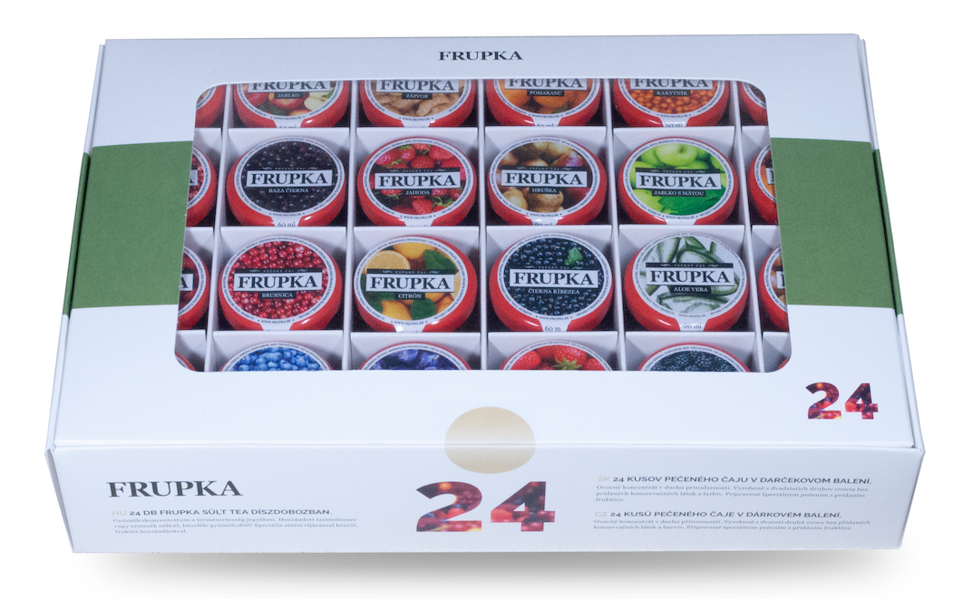 Pečený čaj darčekové balenie 24x60ml