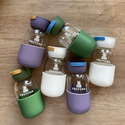 Lahvička Frutcha 350 ml skleněná