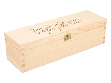 12411 201 2 drevena krabicka iv na vino